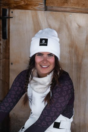 Beanie White - Unisex