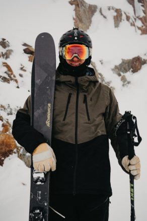 Lynx Ski Jacket Olive Green - Men's