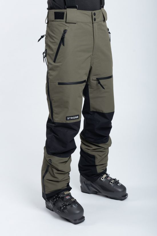 Renewed - Lynx Ski Pants Olive Green - Medium - Men's