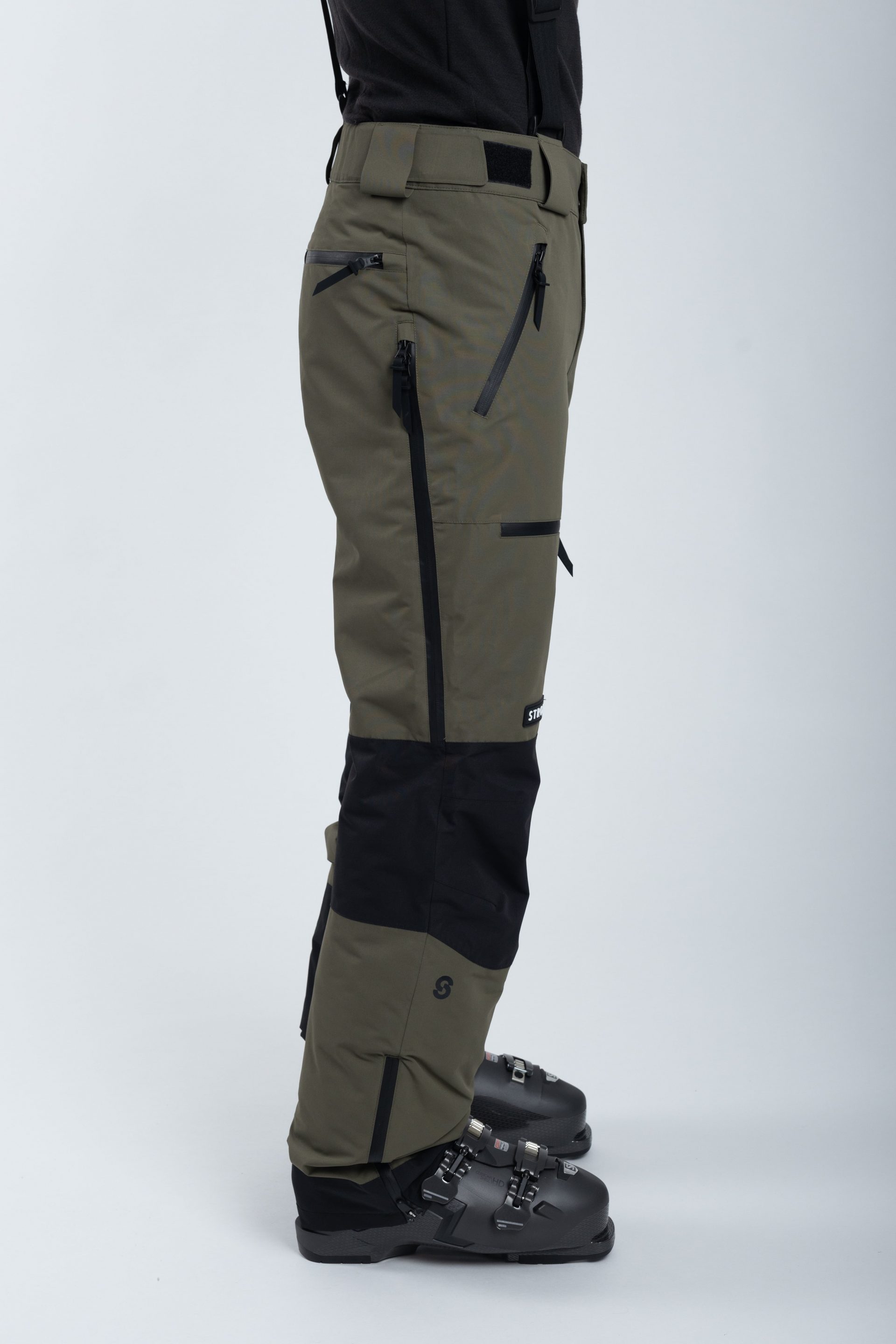 Renewed - Lynx Ski Pants Olive Green - Medium - Men's
