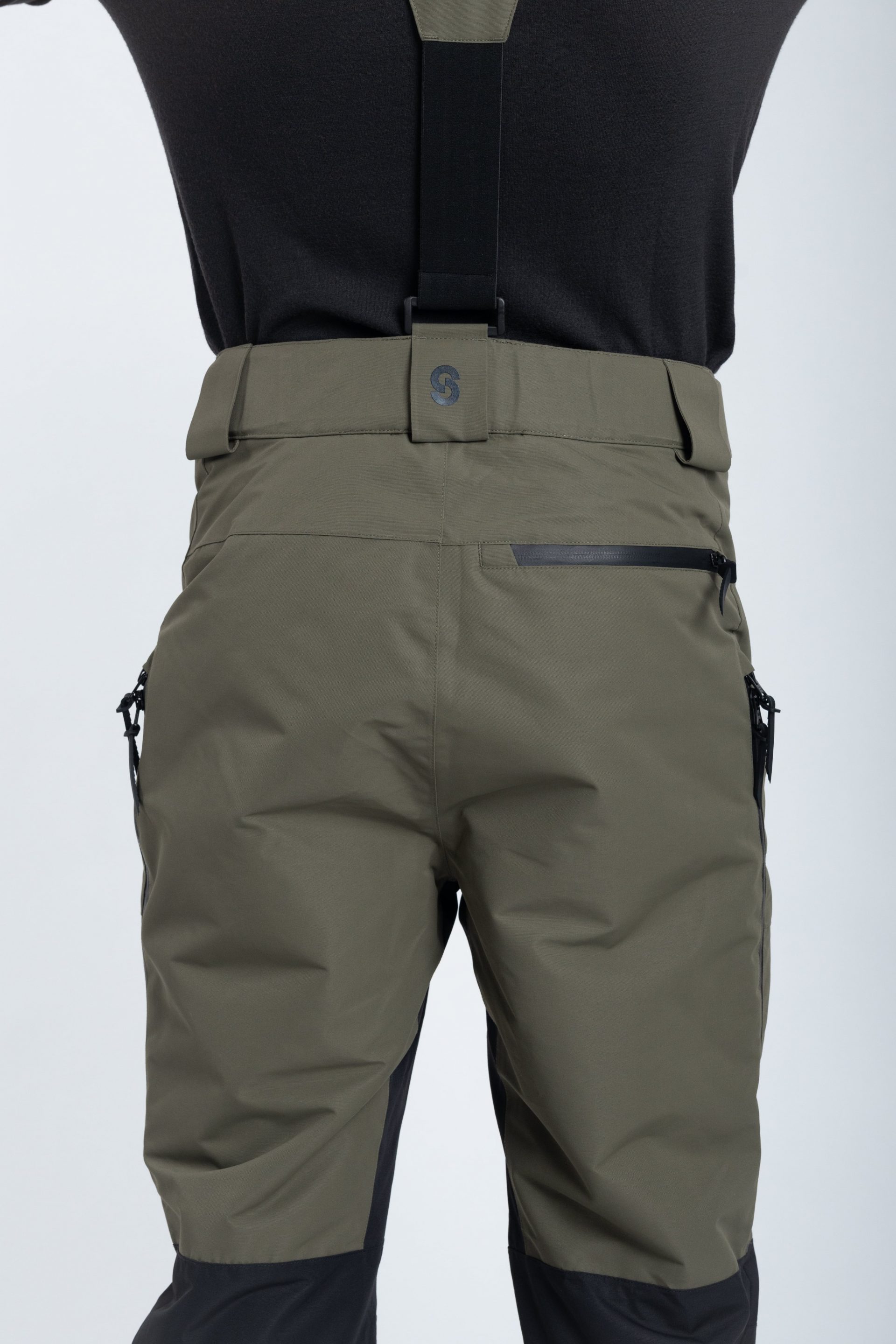 Renewed - Lynx Ski Pants Olive Green - Medium - Men's