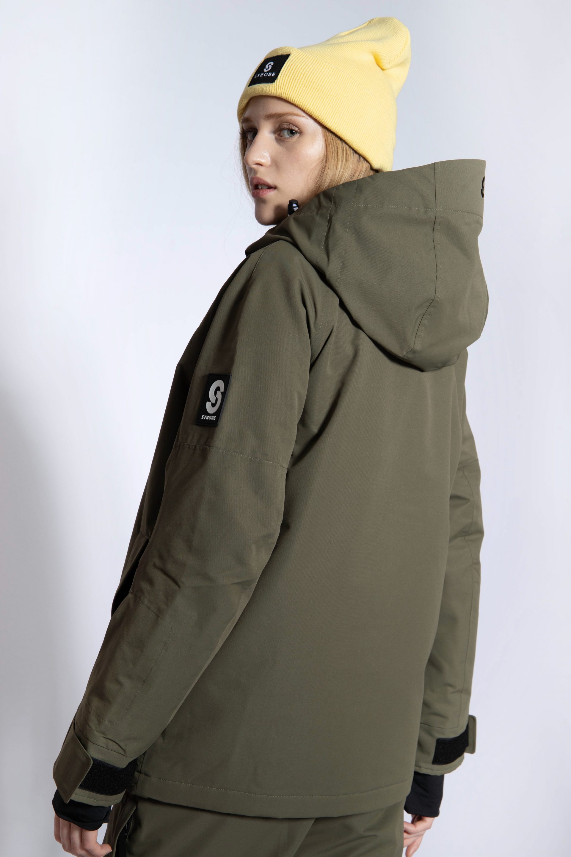 Halo Ski Jacket Olive Green - Women's