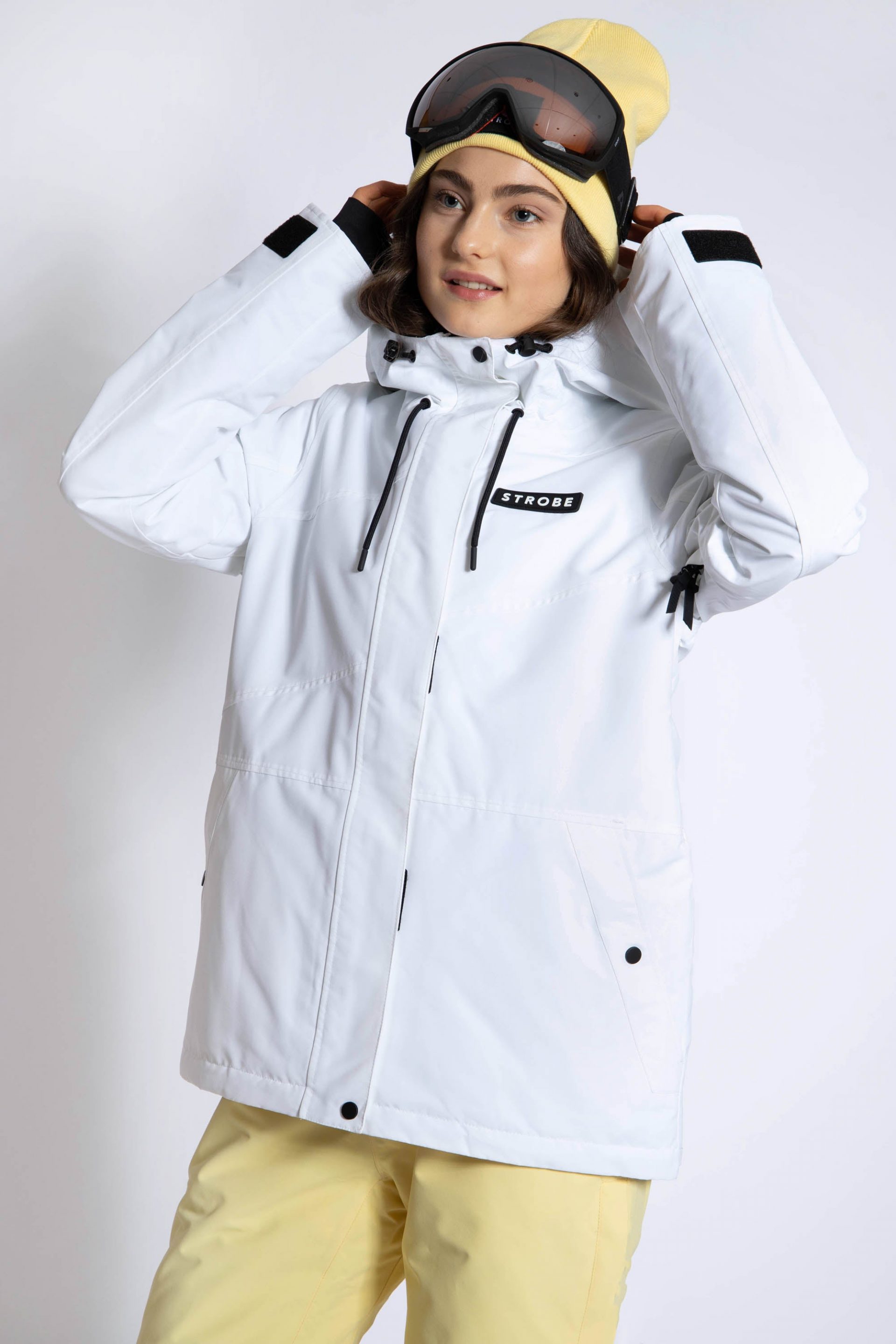 Aura Ski Jacket White - Women's