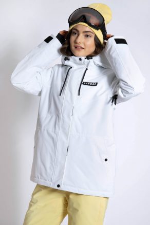 Aura Ski Jacket White - Women's