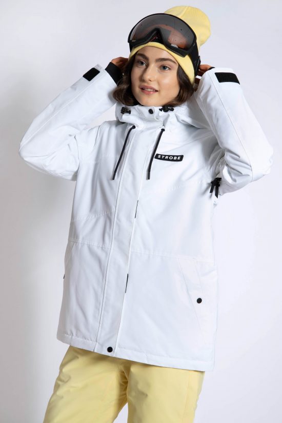 Aura Ski Jacket White - Women's