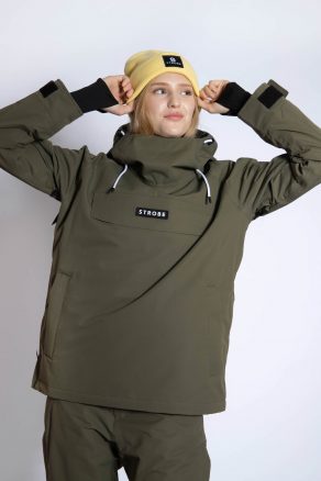 Halo Ski Jacket Olive Green - Women's