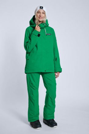 Aura Ski Jacket Kelly Green - Women's