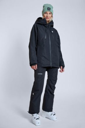 Lynx Ski Jacket Black - Women's